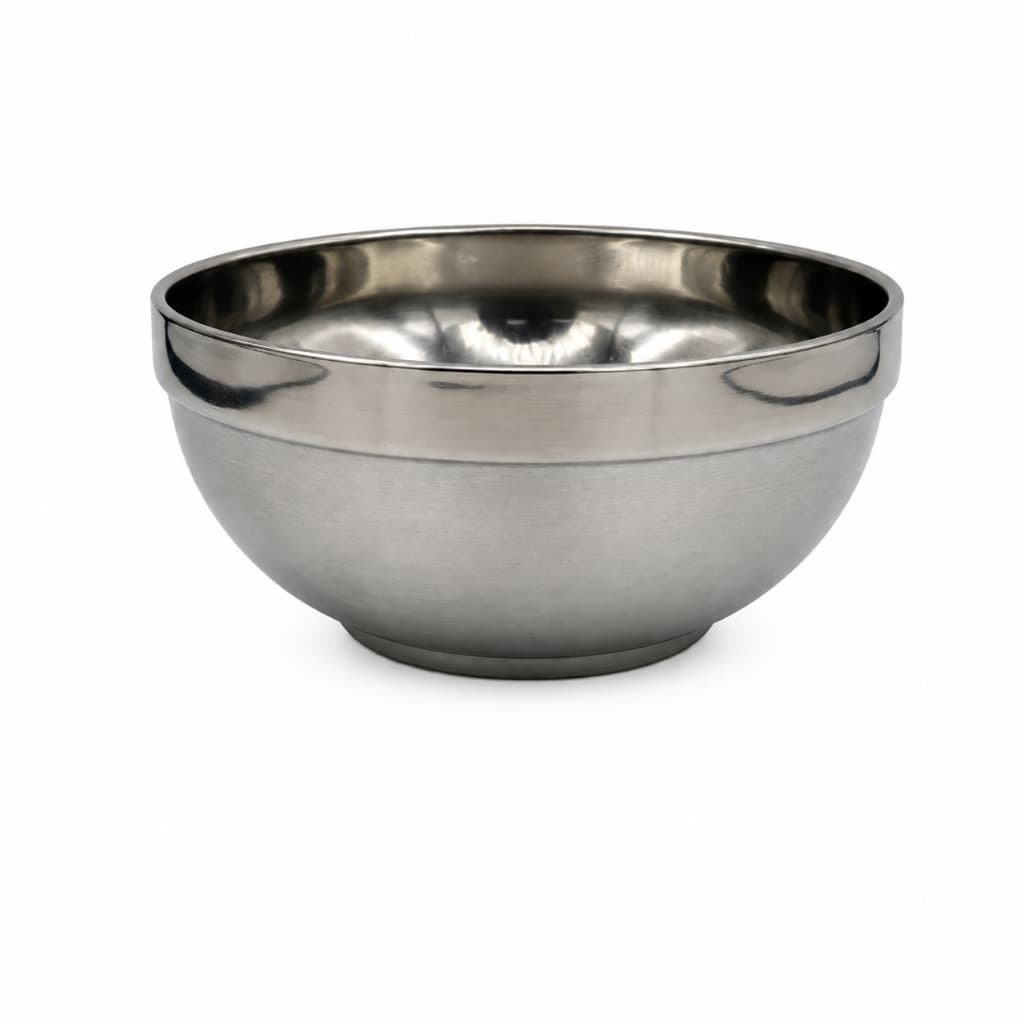 Tigela Inox Dupla Camada 250ml Bowl Aço Inoxidável