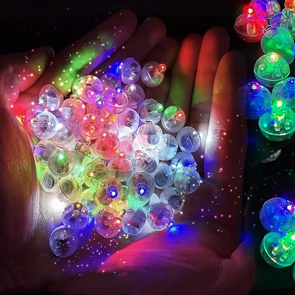kit10/20/50 Mini Luzes De Balão Led Decoração De Festa De Aniversário -EMLL