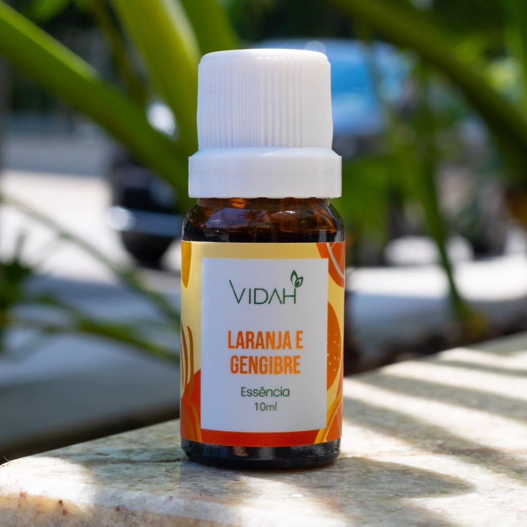 Essência Aromática Laranja e Gengibre 10ml