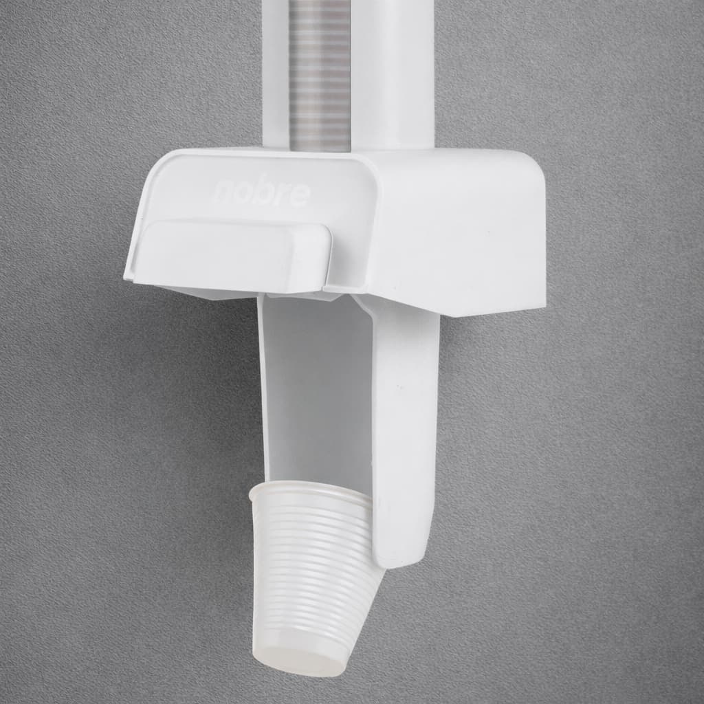 Dispenser de Copos Descartáveis Branco Multicopo Nobre 150 a 200ml Automático Parede - ORIGINAL NOBRE