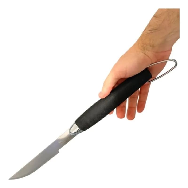 Faca Churrasco Profissional Chef Premium P/ Churraqueira ( opções Faca / Garfo ou Pinça)