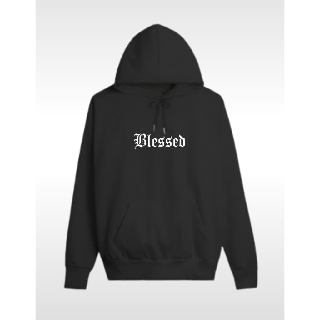 Moletom Canguru Estampado Blessed