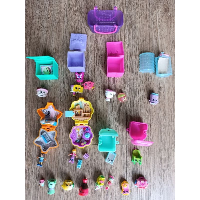Kit Coleção 30 peças Shopkins