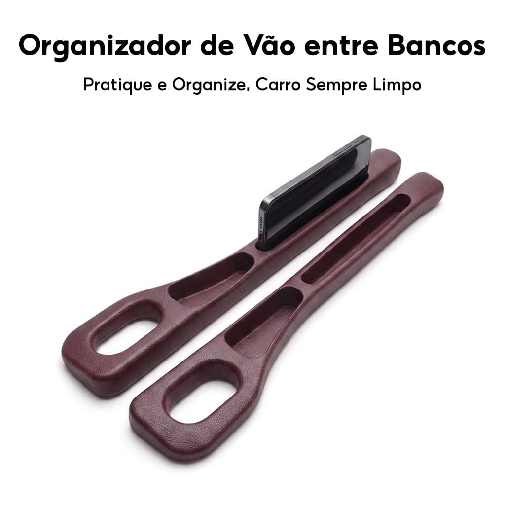 A Par de Gap Filler para Assento de Carro Universal com Armazenamento à Prova de Vazamento