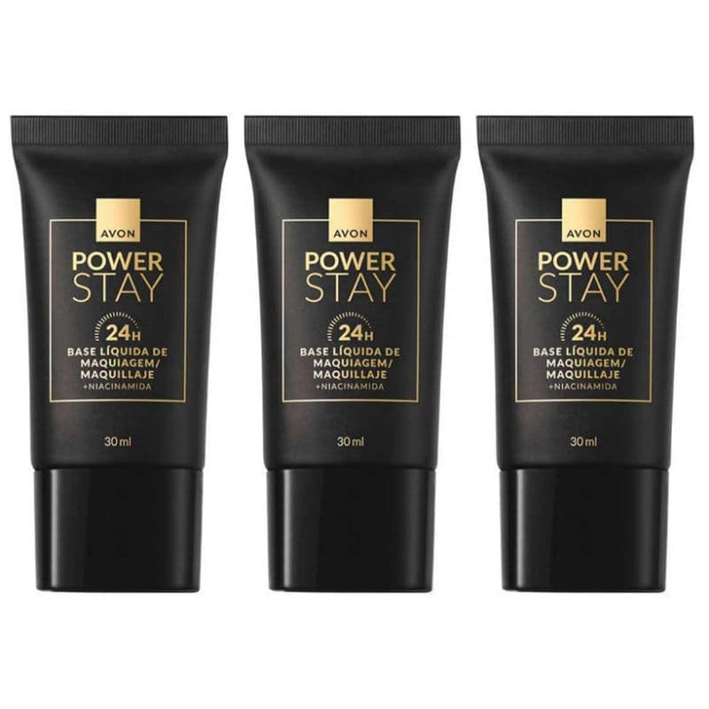 Avon Power Stay Base Liquida Matte 24h 30ml