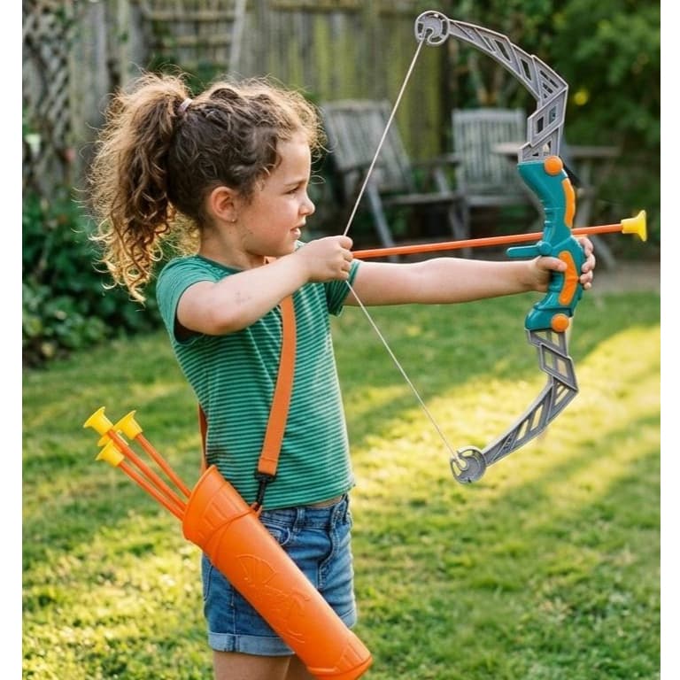 Brinquedo Arco e Flecha Infantil Menina Menino Ar Livre