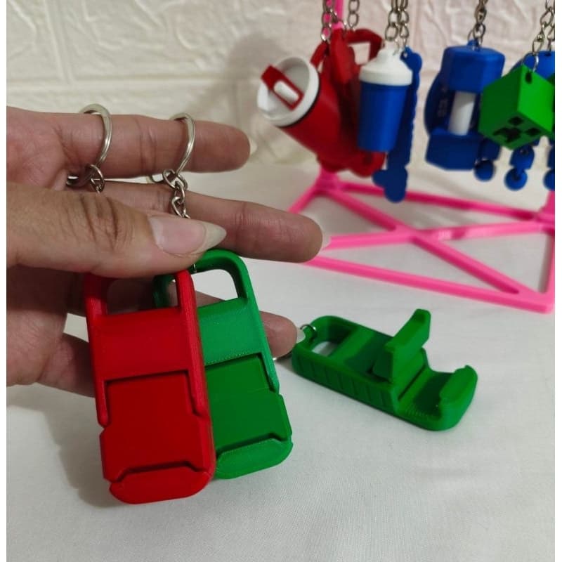 suporte de celular chaveiro
