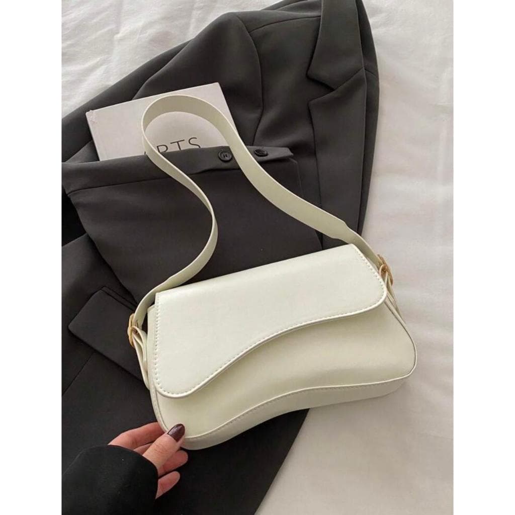 Bolsa Com Placa Full Feminina Baguete Tiracolo Pequena Festa OFERTA