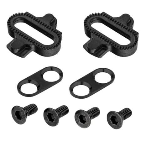 Taco Taquinho Kit Clip Pedal Bike Mtb Spd Gta Padrão Em Aço