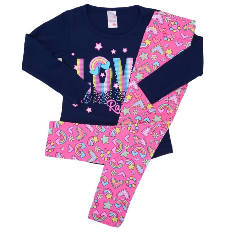 Conjunto Meia Estação Feminina Infantil