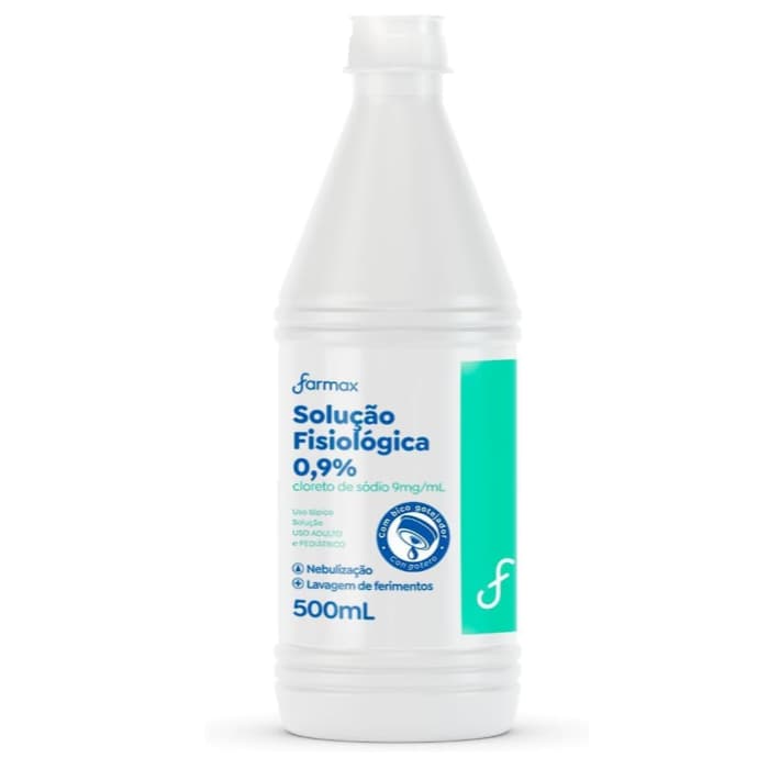 Kit Soro Fisiologico Farmax 500ml Com 3 Unidades Atacado