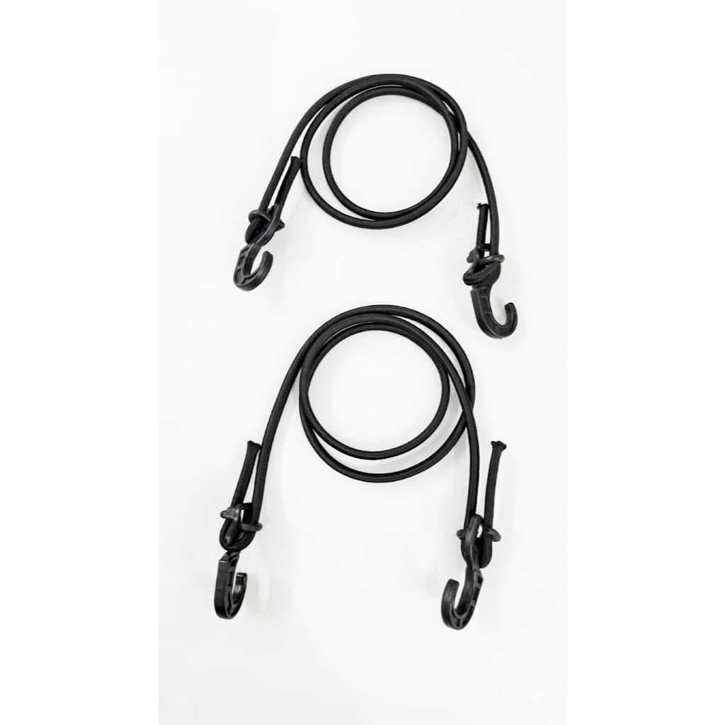 Kit 2 Extensores elástico Corda para Carga Bagageiro moto, bicicleta, carro, caminhão1 Metro