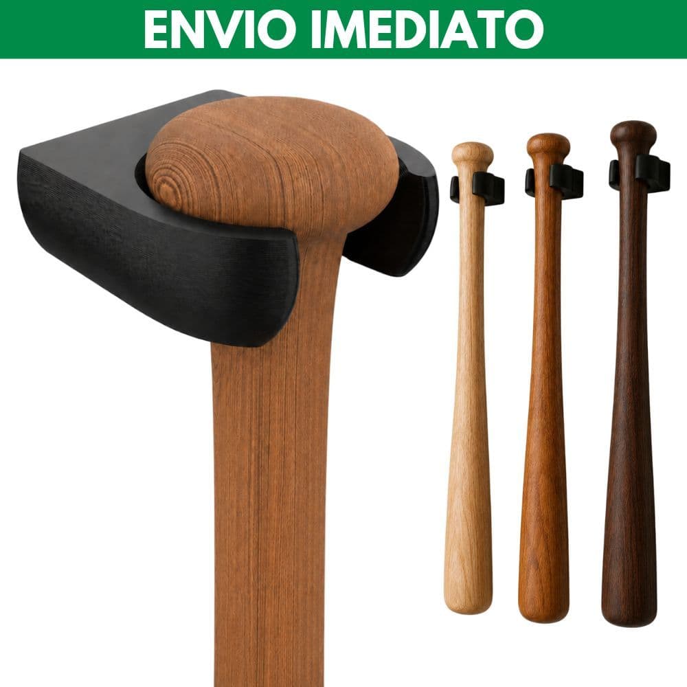 Suporte de Parede para Taco de Baseball Beisebol 6"