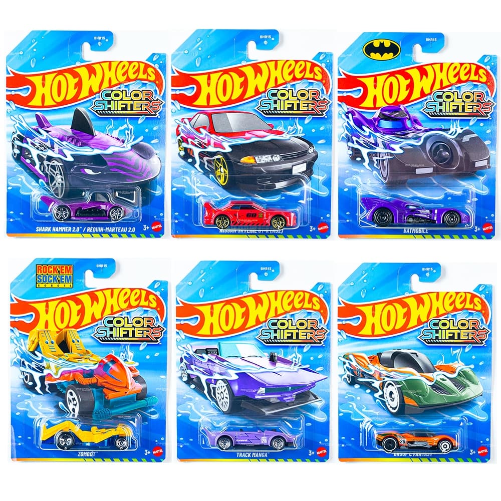 Hot Wheels Color Shifters (Troca de Cor) Original - Escolha o Seu - Diversos Carrinhos Original 1:64