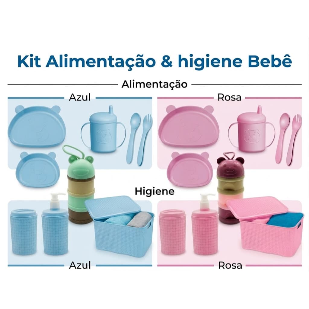Kit Alimentação & higiene Bebê