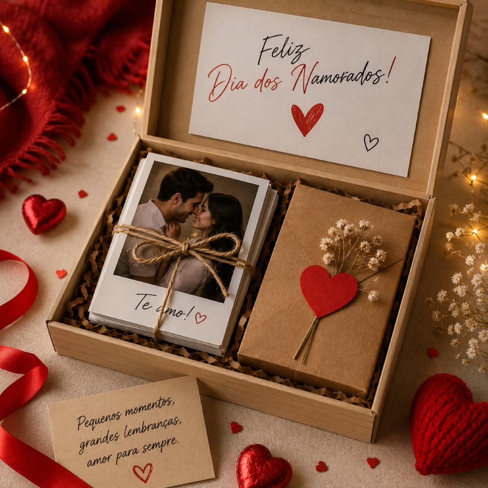 Kit Mini Fotografia 7x10 Dia dos Namorados - Envio Rápido