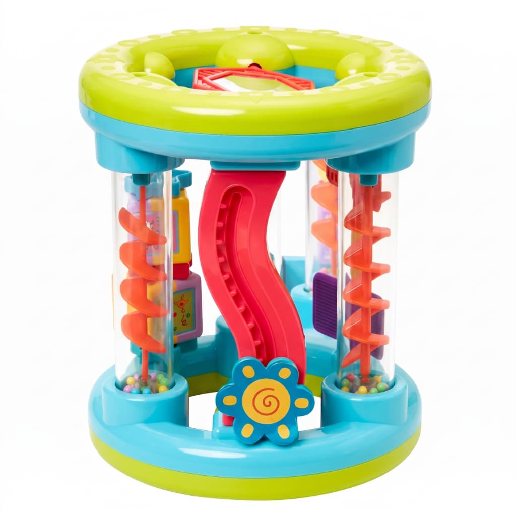 Brinquedo Educativo Bebê Cilindro Atividades Buba Sensorial