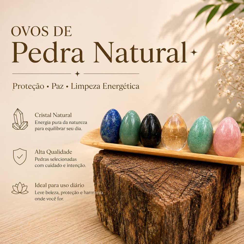 Yoni Egg Pedra Natural Quartzo Polido Ovo Para Pompoarismo  Ovoterapia Liso Sem Furo