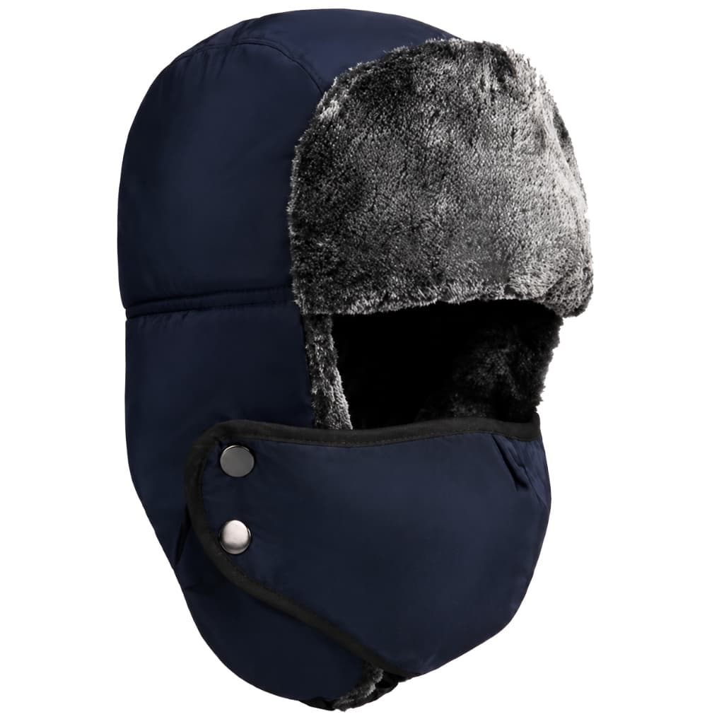 Touca Gorro Inverno Frio Orelhas Lã Pelucia Esquenta Proteção Adulto Ushanka