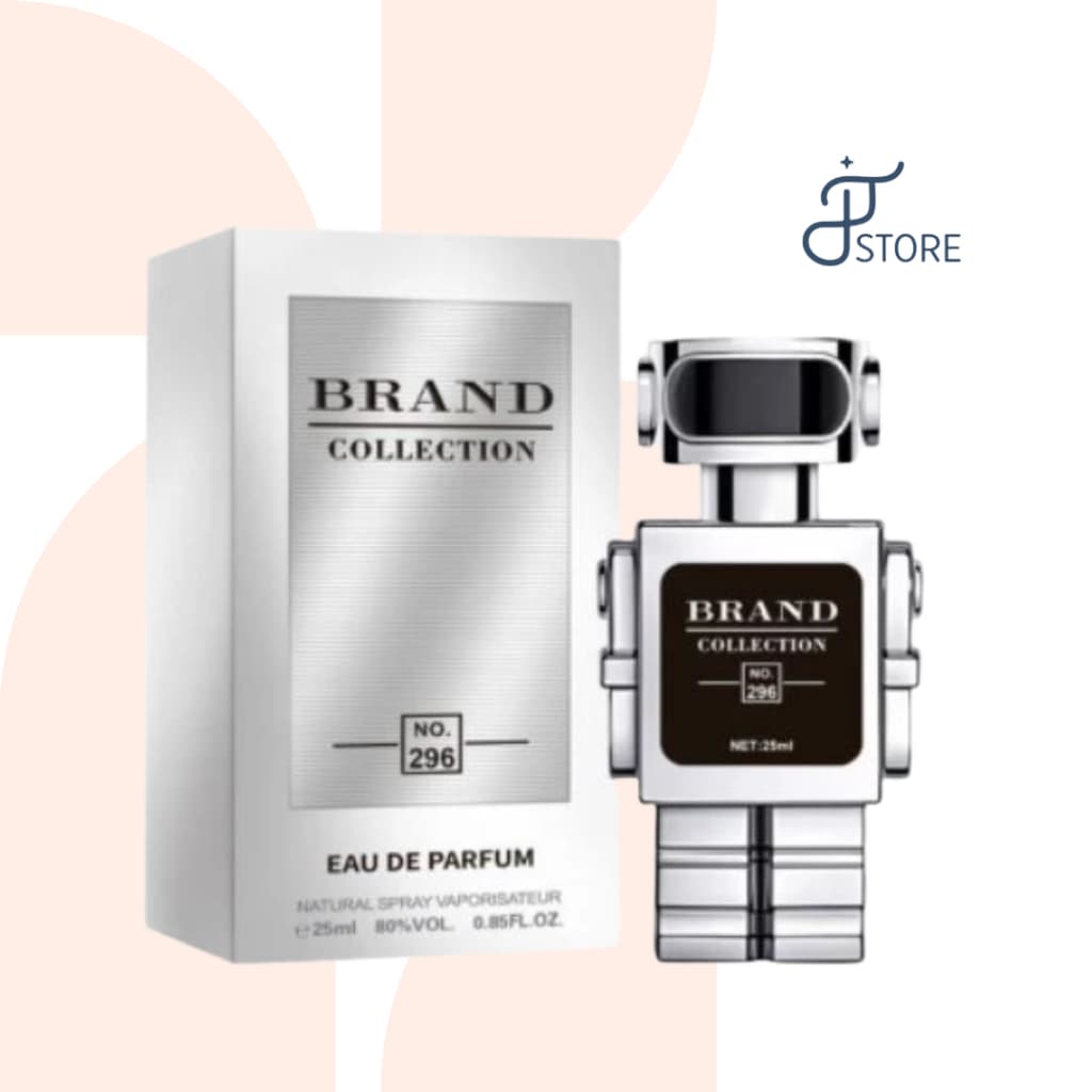 Perfume Importado Brand Collection (296) Amadeirado Aromático Marcante Sofisticado Masculino 25ml