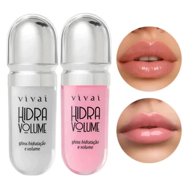Hidra Volume Líquido Gloss Hidratação e Volume Vivai
