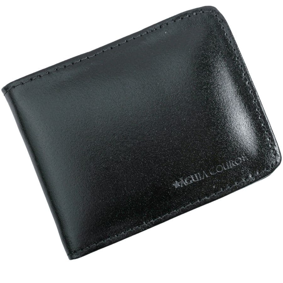 Carteira Masculina Social Slim Presente Para o Pai Namorado Presente Marca Águia Couro