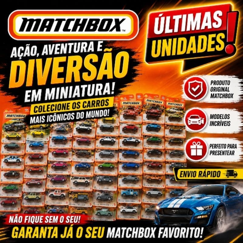 MATCHBOX NOVOS -GOLF-PORSCHE-MAZDA-TUKTUK-McLAREN #DESCONTO NA DESCRIÇÃO #