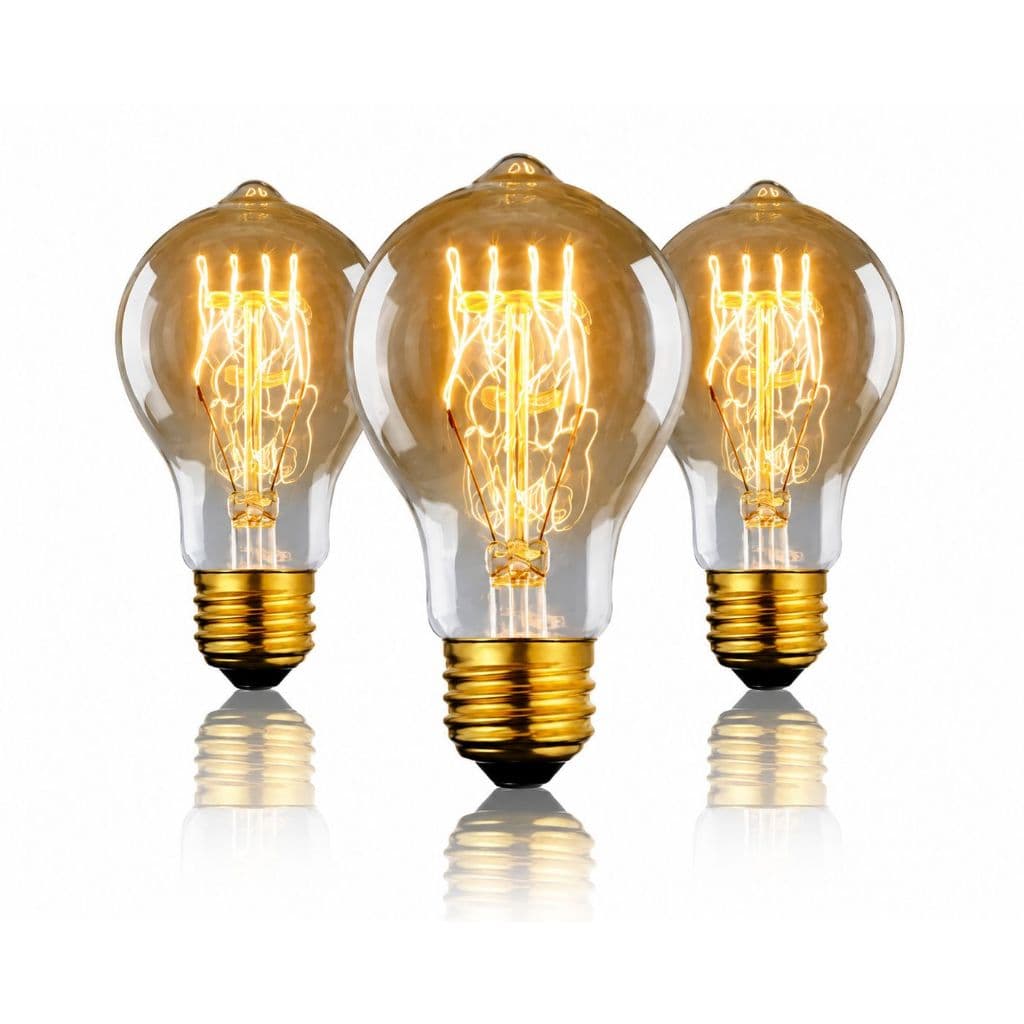 Lampadas Filamento Retro A60  Lâmpada Vintage 40W