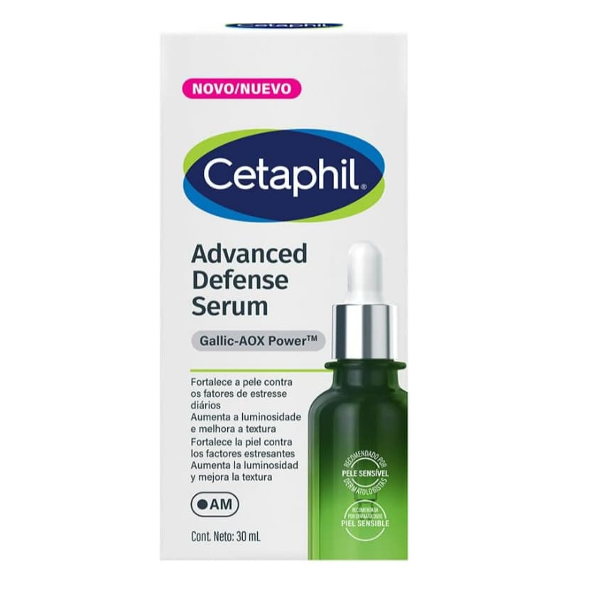 Cetaphil Advanced Defense Sérum Antioxidante com Vitamina C, Niacinamida e Ácido Hialurônico 30ml