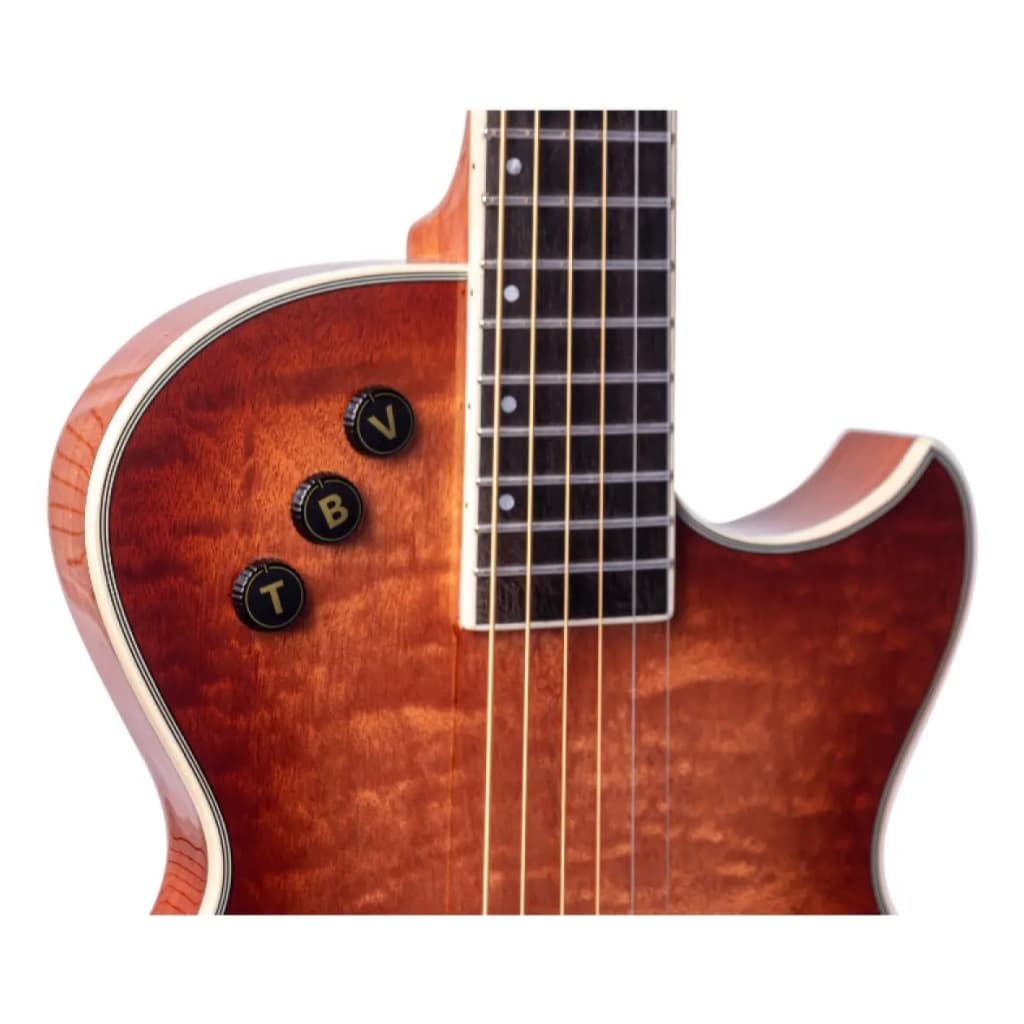 Violão Marquês Flat Va-09 Ativo Elétrico Aço Cutway Oferta