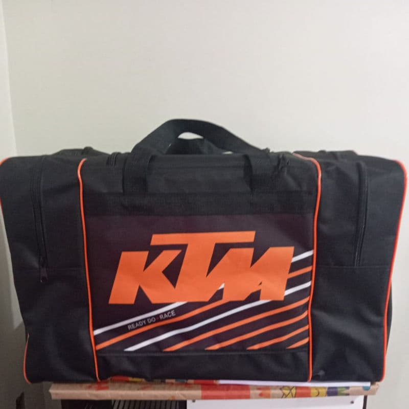 bolsa equipamentos motocross com nome do piloto