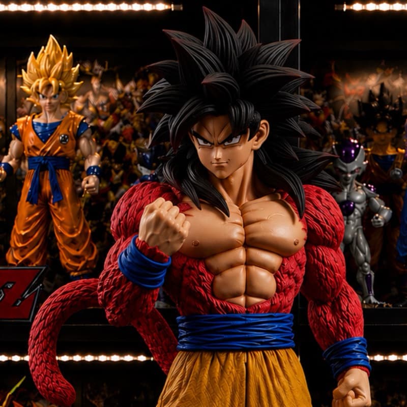 Action Figure Goku Super Sayajin 4 De 30Cm Dragon Ball Z GT Banpresto