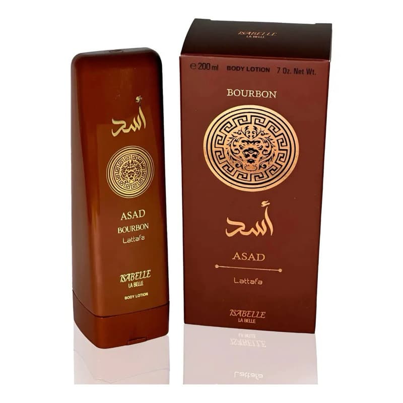 BODY LOTION ASAD BOURBON ARABE Hidratante Corporal Asad Bourbon 200ml Isabelle La Belle