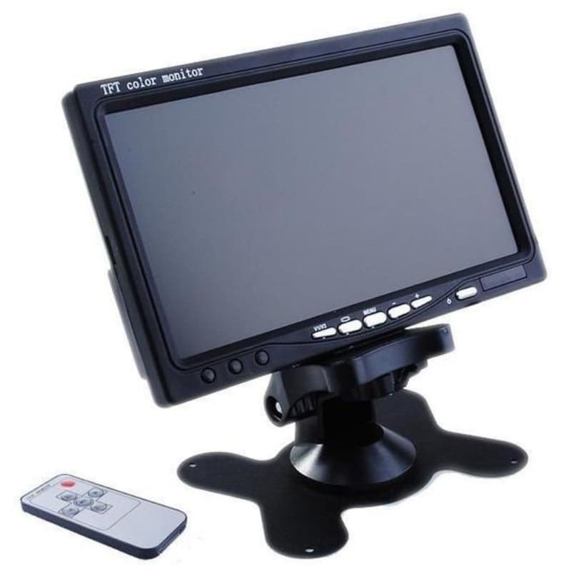 Lcd Hd 7 Polegadas Portátil Hdmi Vga E Av