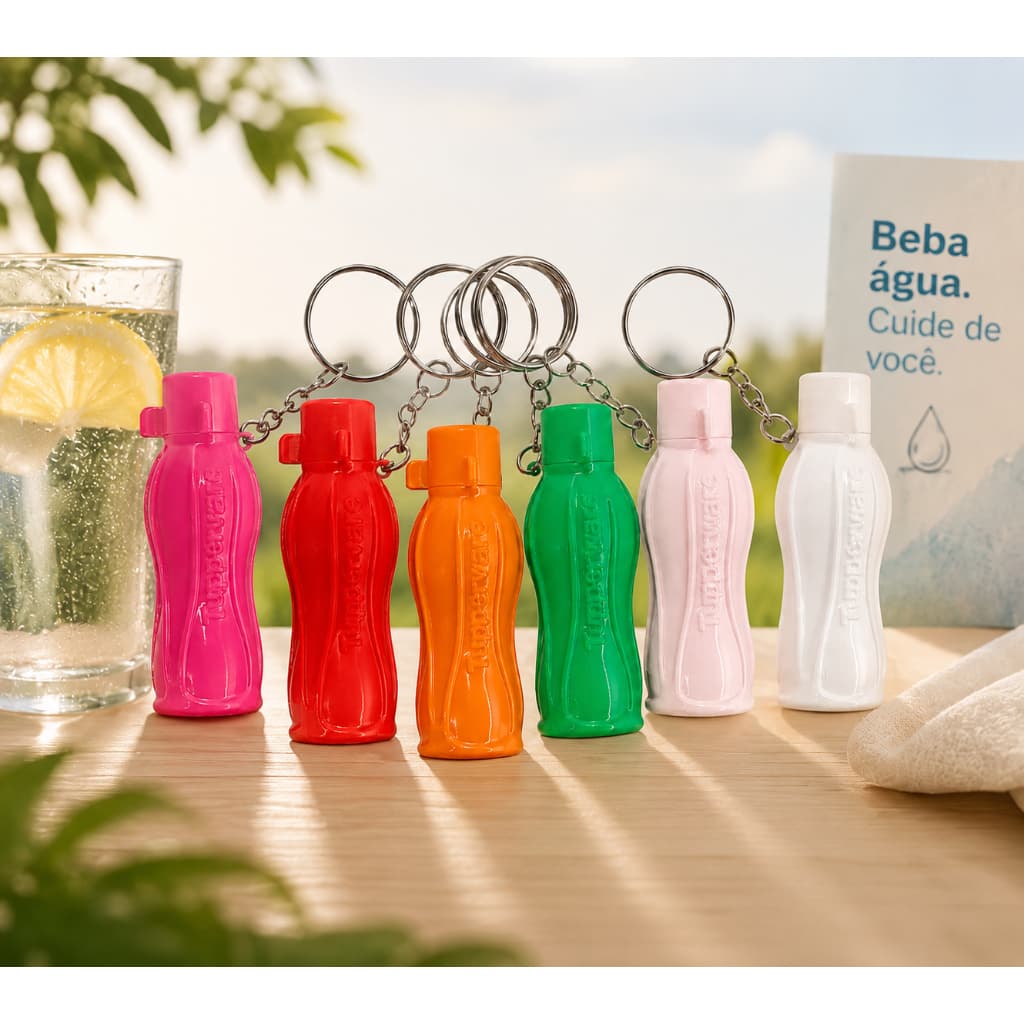 Chaveiro Mini Garrafinha Colorida | Réplica em Miniatura | Várias Cores Disponíveis