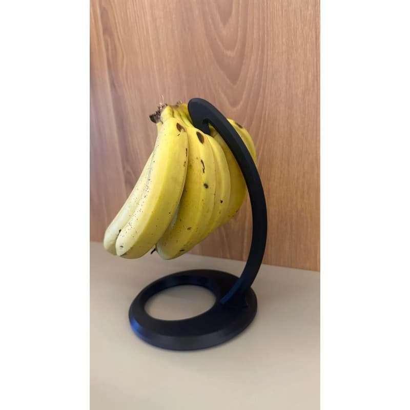 Suporte Para Bananas Fruteira Suspensa De Mesa Organizador De Cozinha Impresso Em 3D
