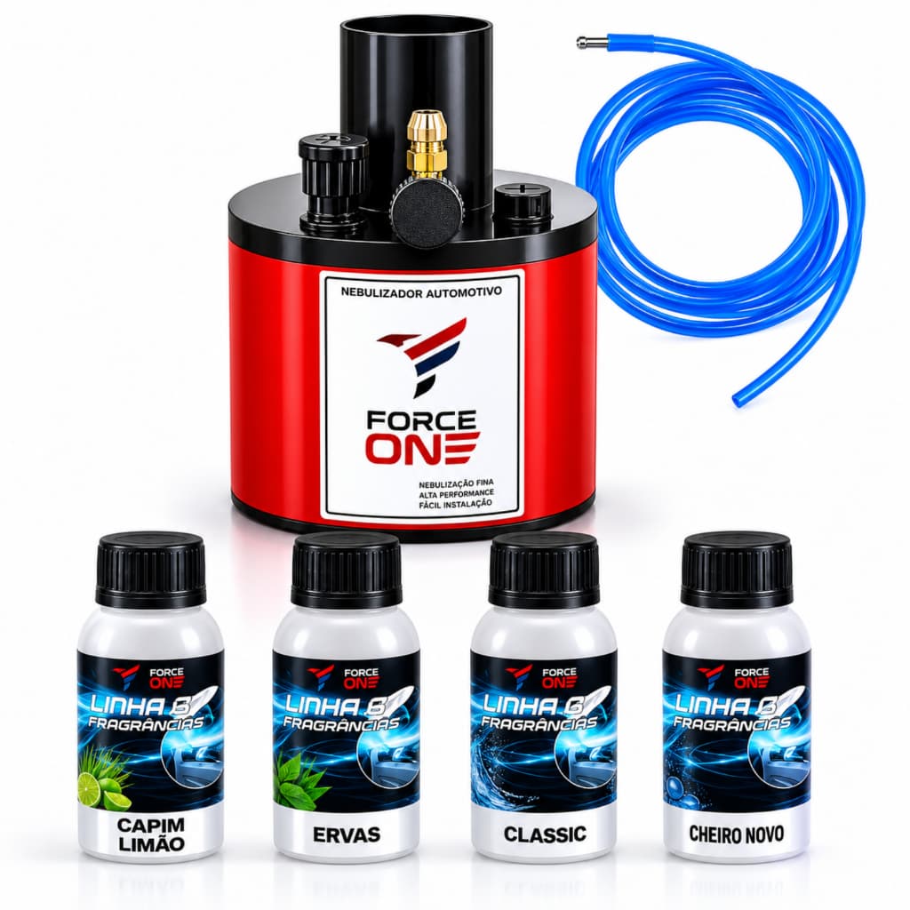Maquina Nebulizador Ar Condicionado Automotivo Higienizador + Aroma
