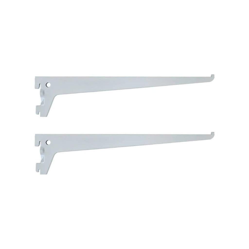 KIT SUPORTES PARA TRILHO CREMALHEIRA – 40CM BRANCO