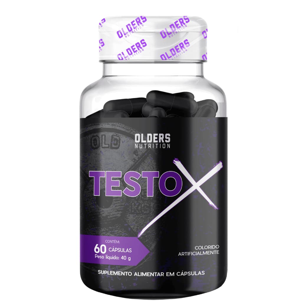 Testo-X Black: Força Máxima e Ganho de Massa Muscular