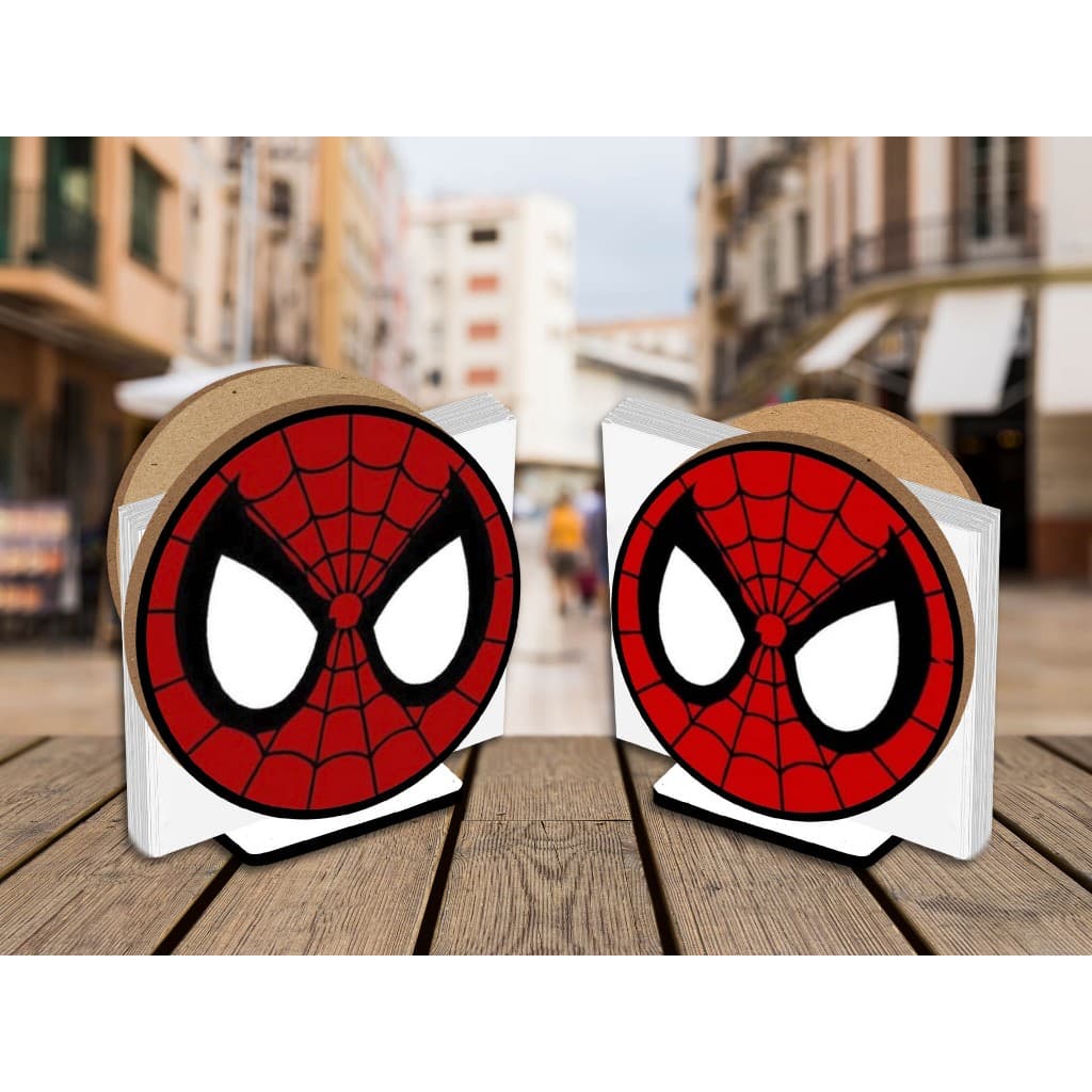 Kit 10 Centro de Mesa Porta Guardanapo Homem Aranha