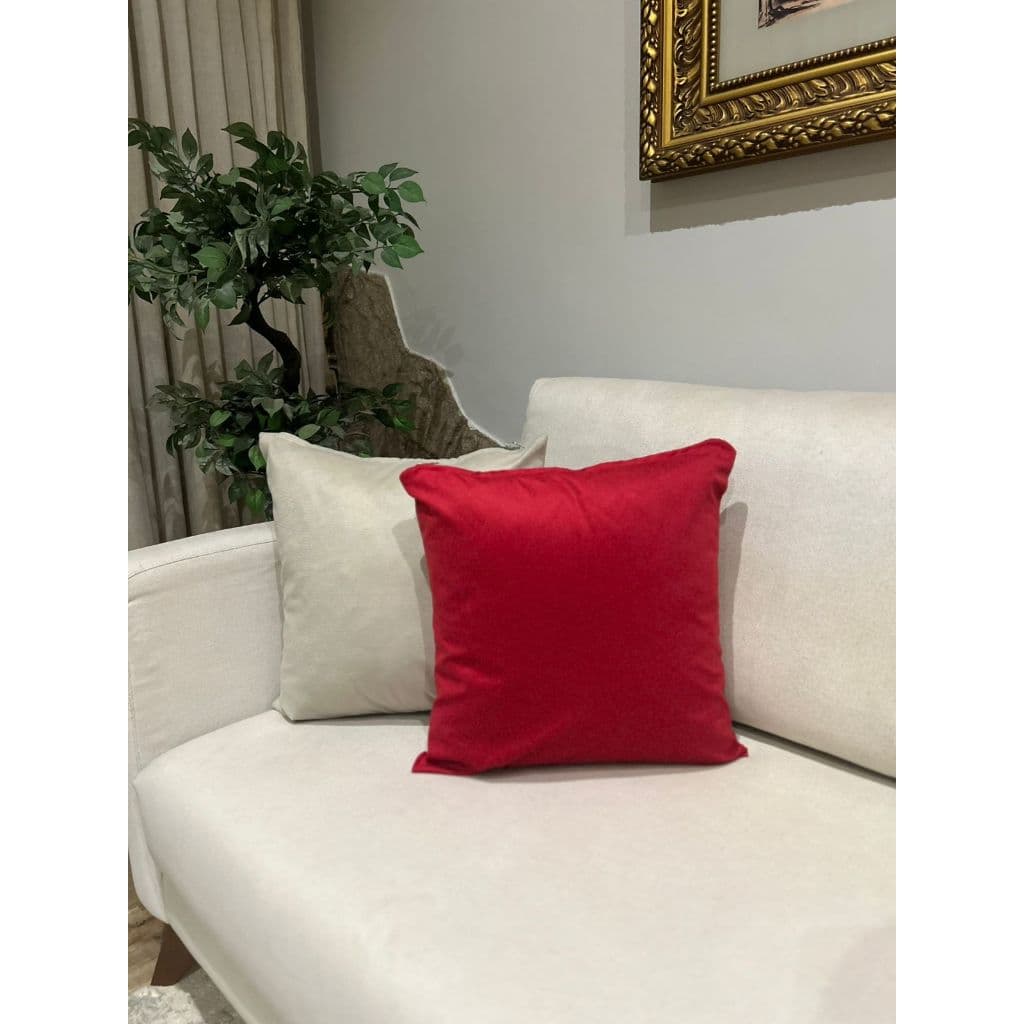 Kit Capa de Almofada 45x45 Suede- Luxuosa e Macia, Resistente e Durável , Sala Quarto Decoraçao