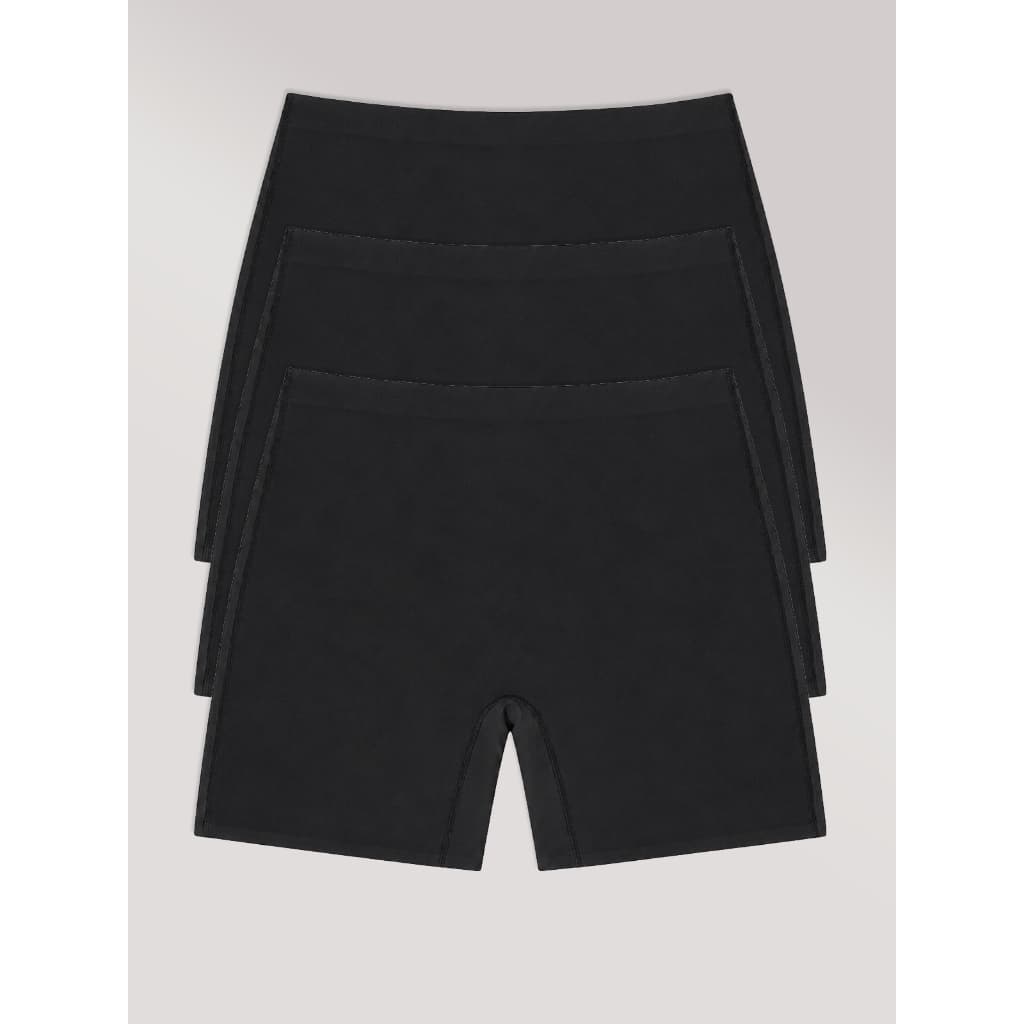 Kit com 3 Calcinhas Shorts Sem Costura Segunda Pele