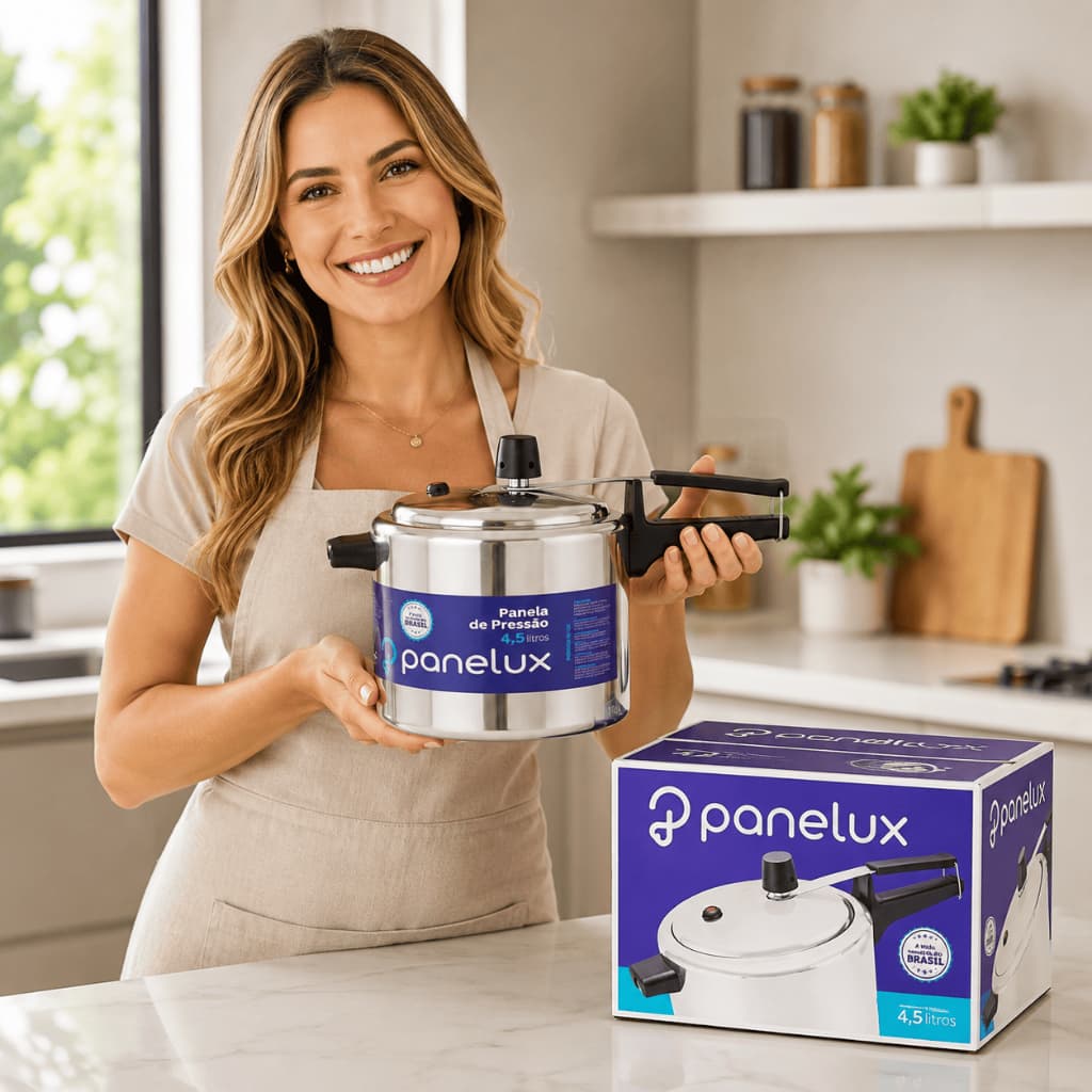 Panela de Pressão 4,5 Litros Panelux Classic