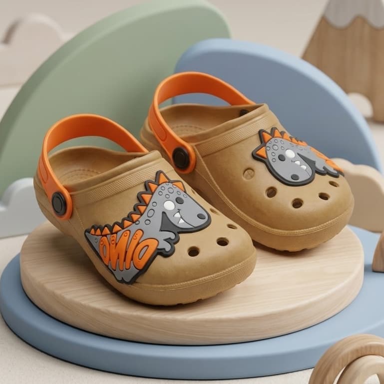Babuche Sandalia Infantil Criança Menino Leve Divertido Masculino Confortavel Delicado