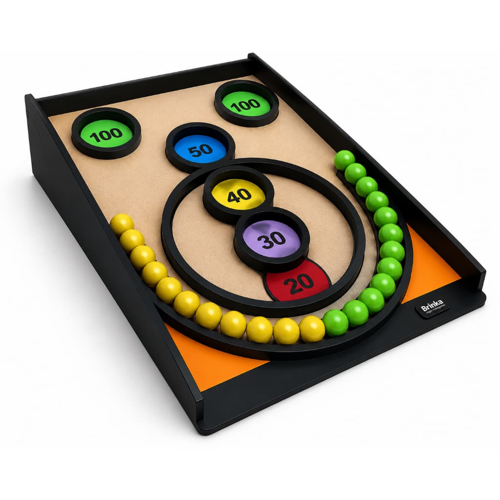 Skee-ball Brinquedo Jogo Clássico Retrô Arcade Fliperama