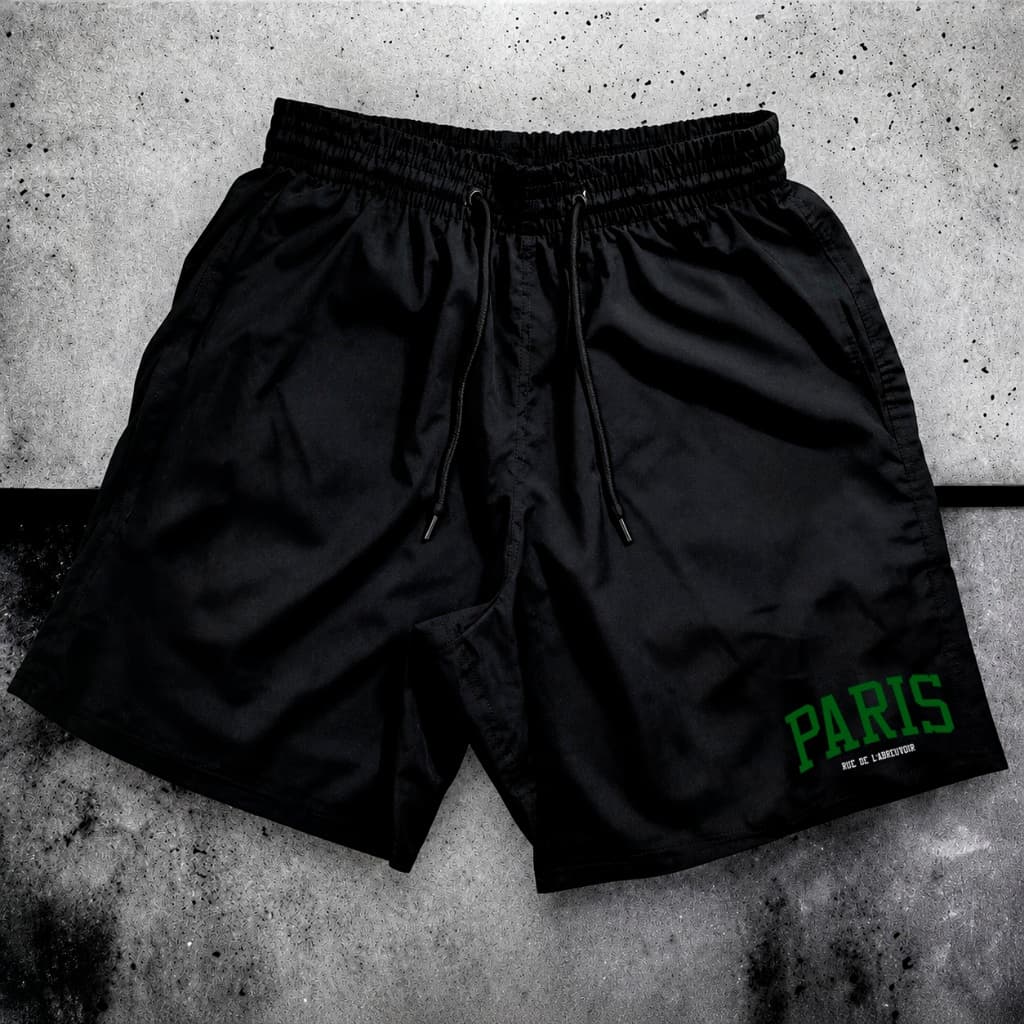 Short Bermuda Mauricinho Esportiva Antiodor Paris Para Academia Skate Basquete Corrida Leve Tactel