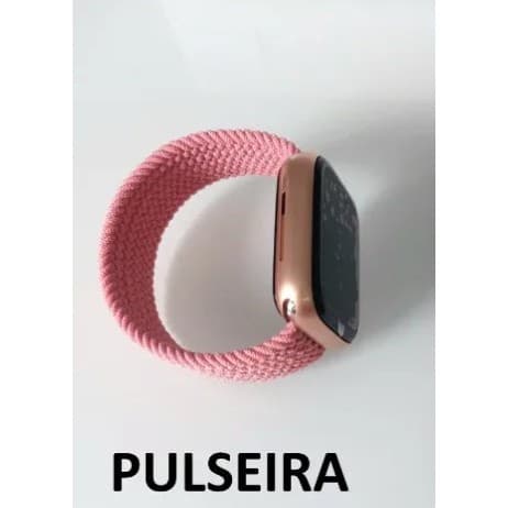 Pulseira para Watch Nylon Loop Solo Elástica 38/40 M Rosa