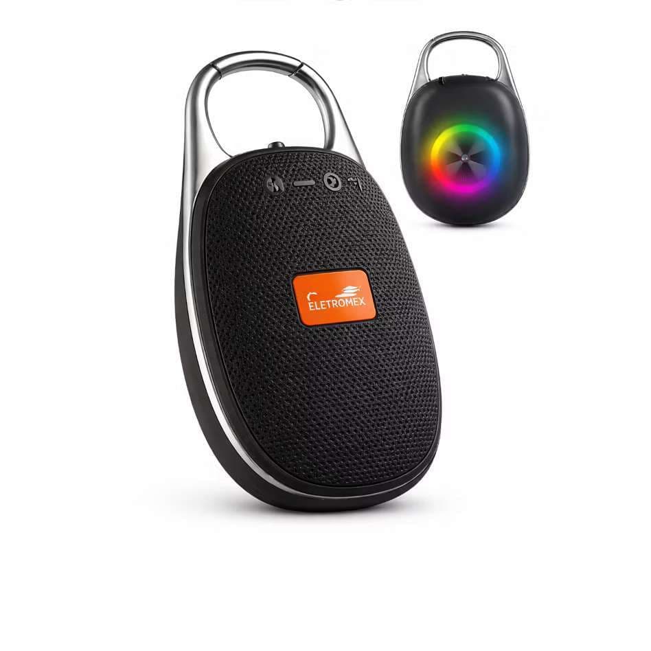 Caixa de Som Portátil TWS Original RGB 30W Bluetooth, À Prova D'Água, Bluetooth 5.3, USB/BT/TF/FM