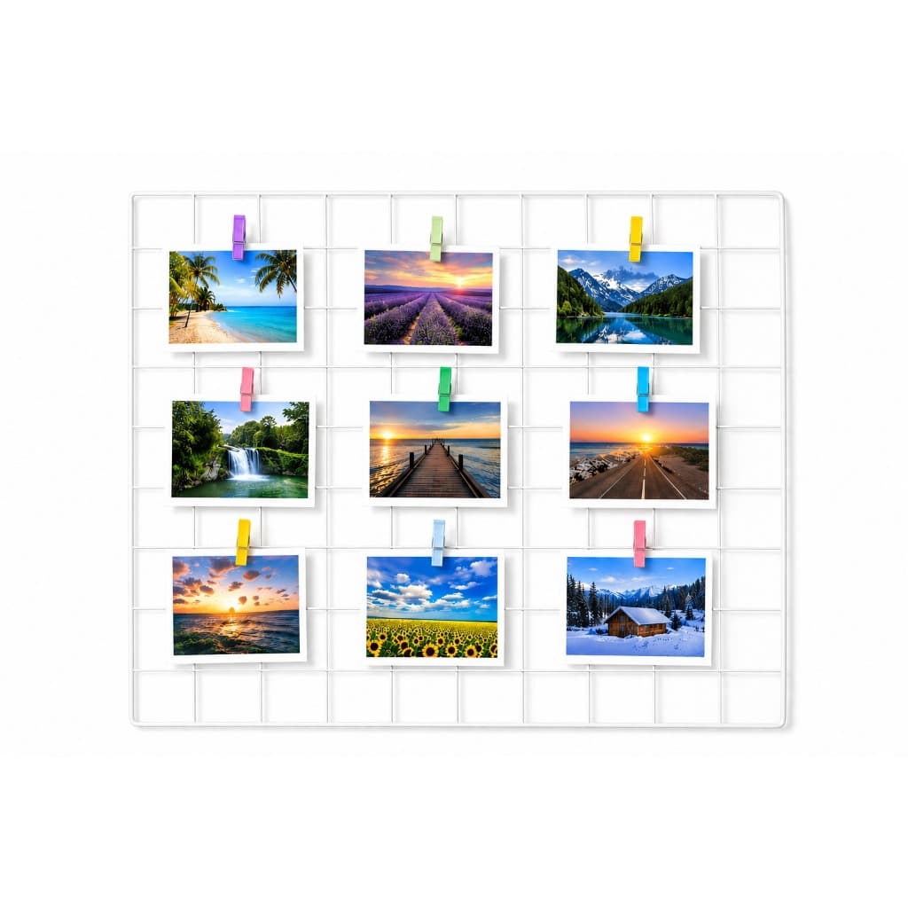 01 Tela Aramada 40x40 Memory Board/quadro Foto