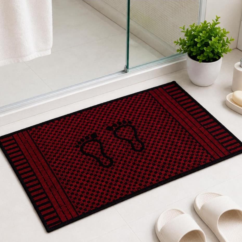 Kit 12 ou 6 Tapetes Para Piso 42x65cm Tapete De Alta Absorção